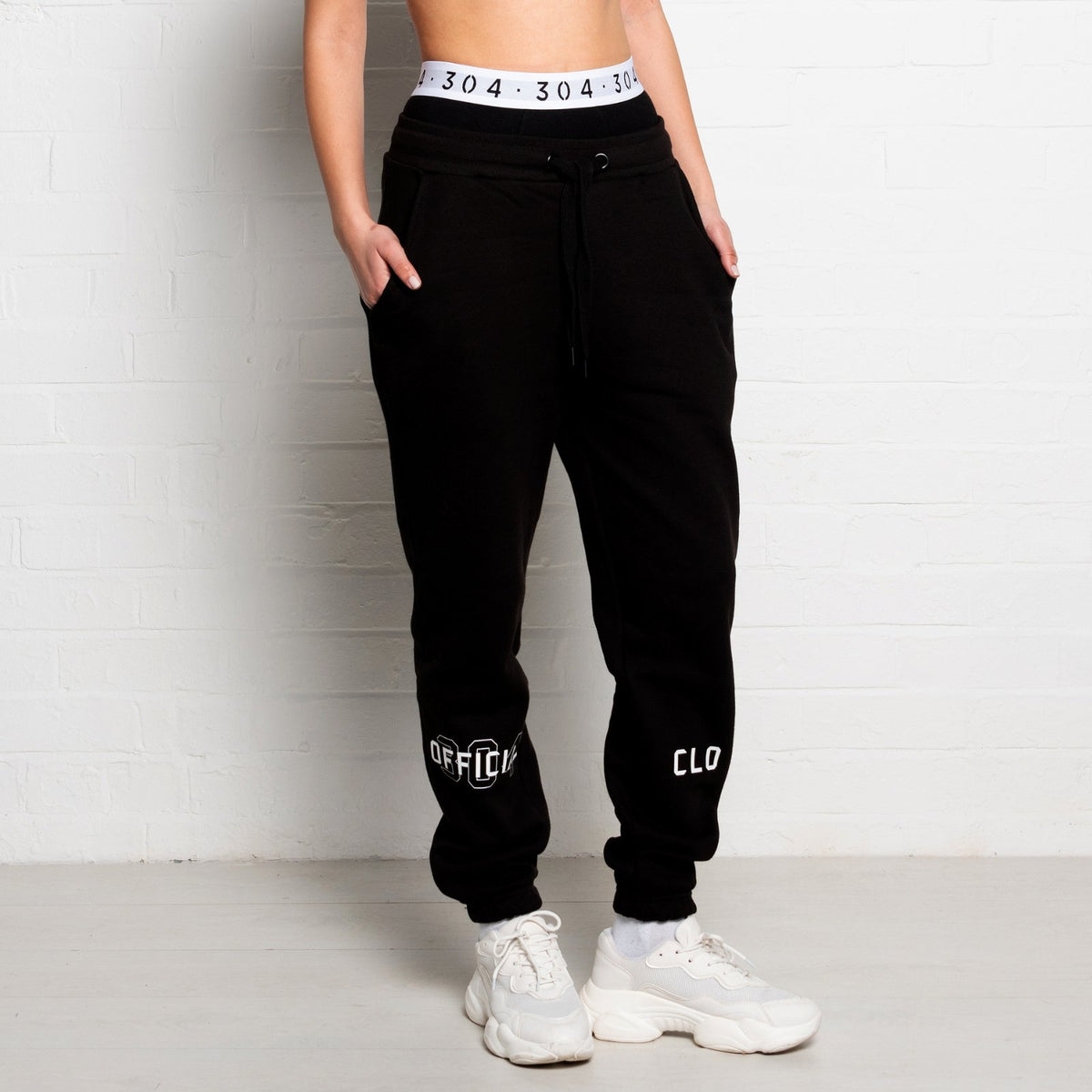 304 Clothing Official Jogger Black Womens