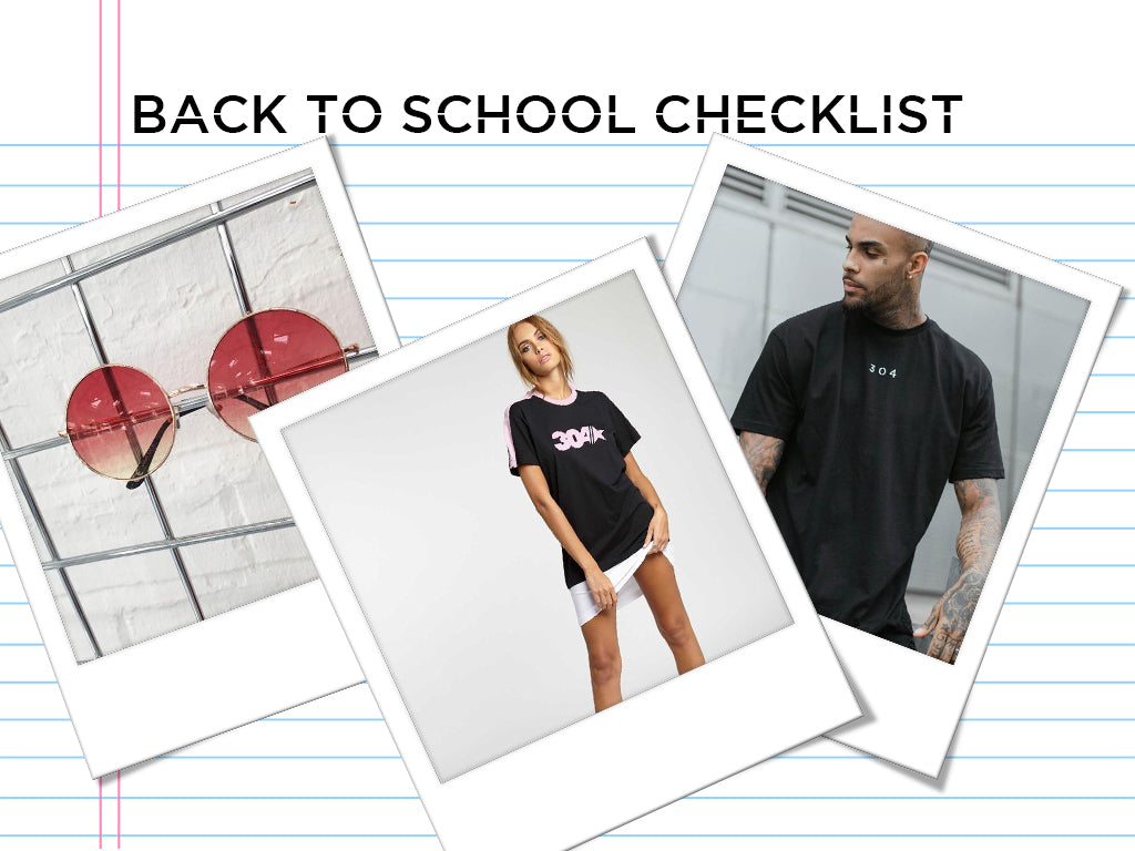 Back To School Checklist