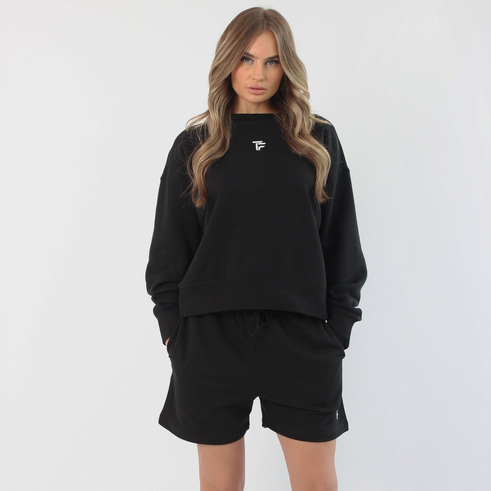304 Womens TOF Essentials Sweater Black
