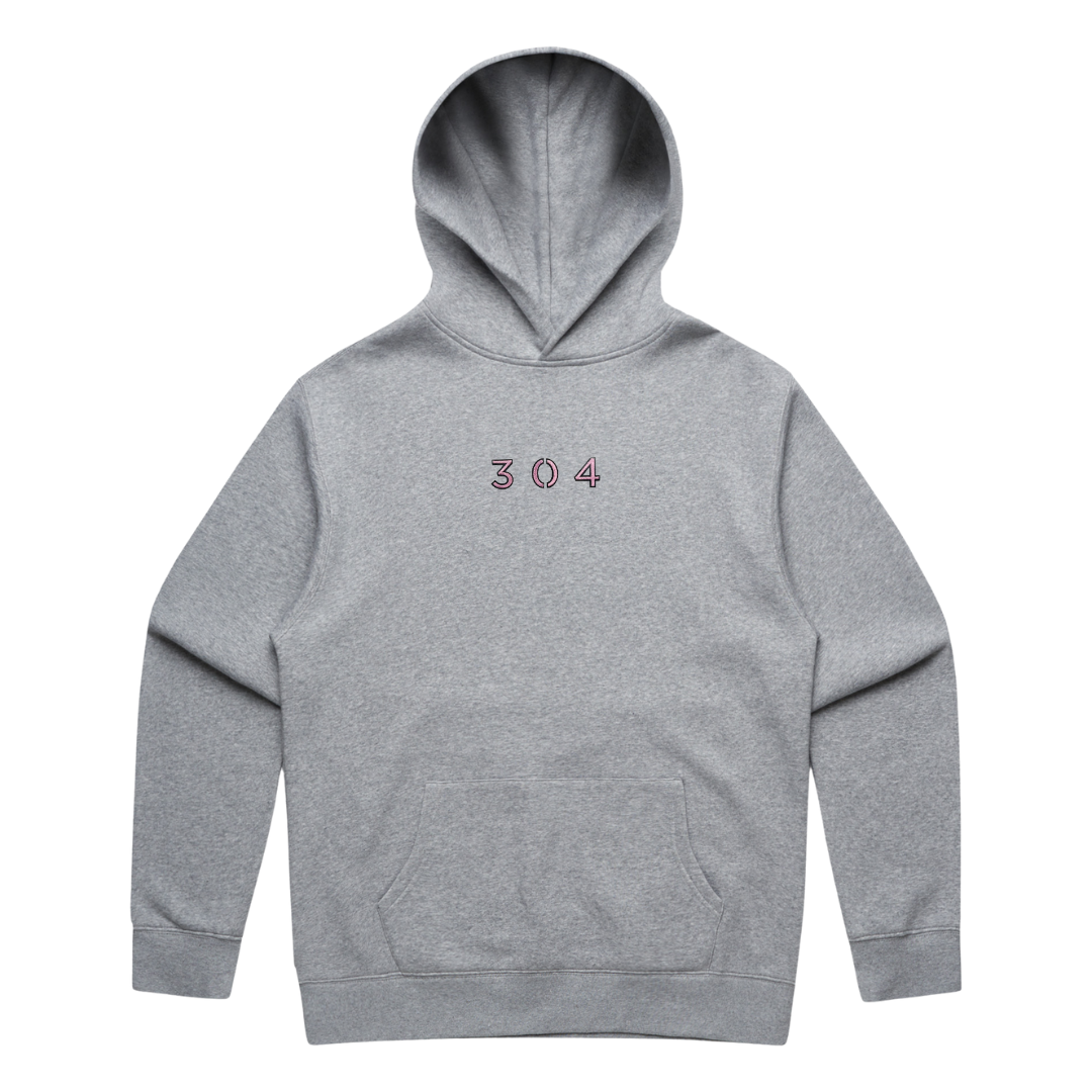 304 Mens Pink Classics Hoodie