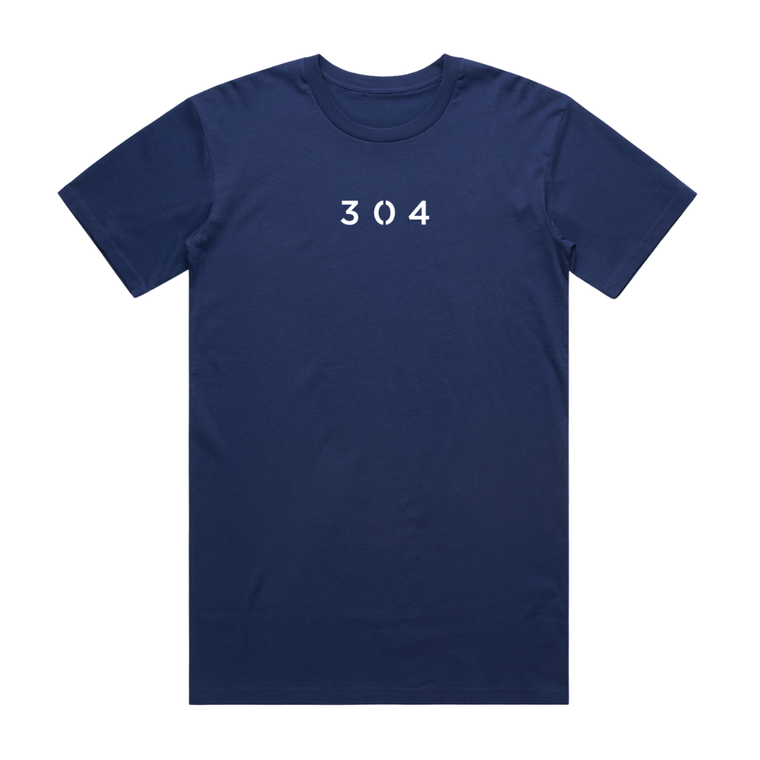 304 Mens White Classics T-Shirt