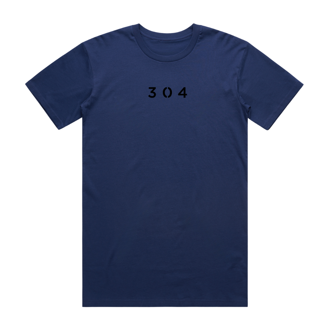 304 Mens Black Classics T-Shirt