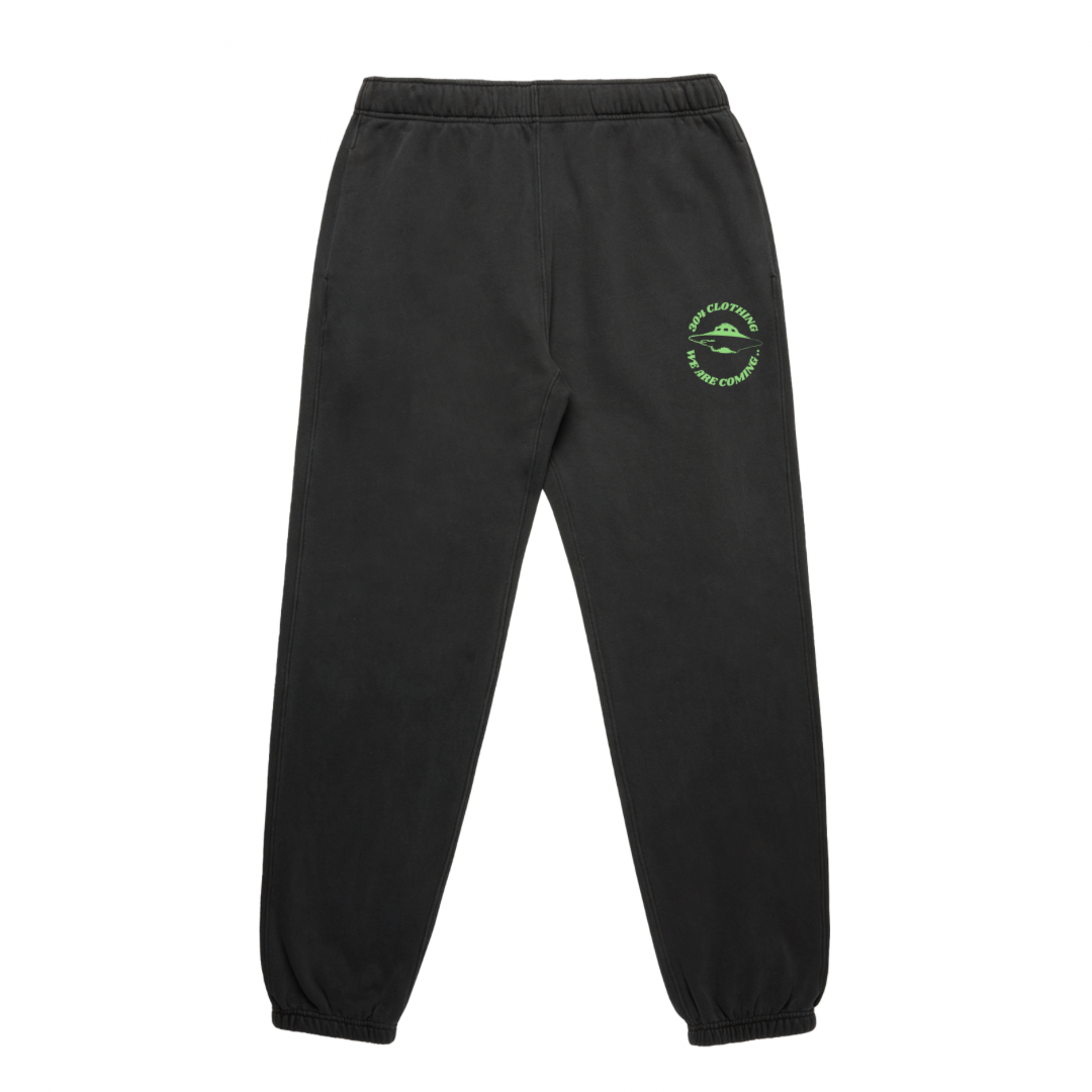 304 Mens UFO Joggers Faded Black