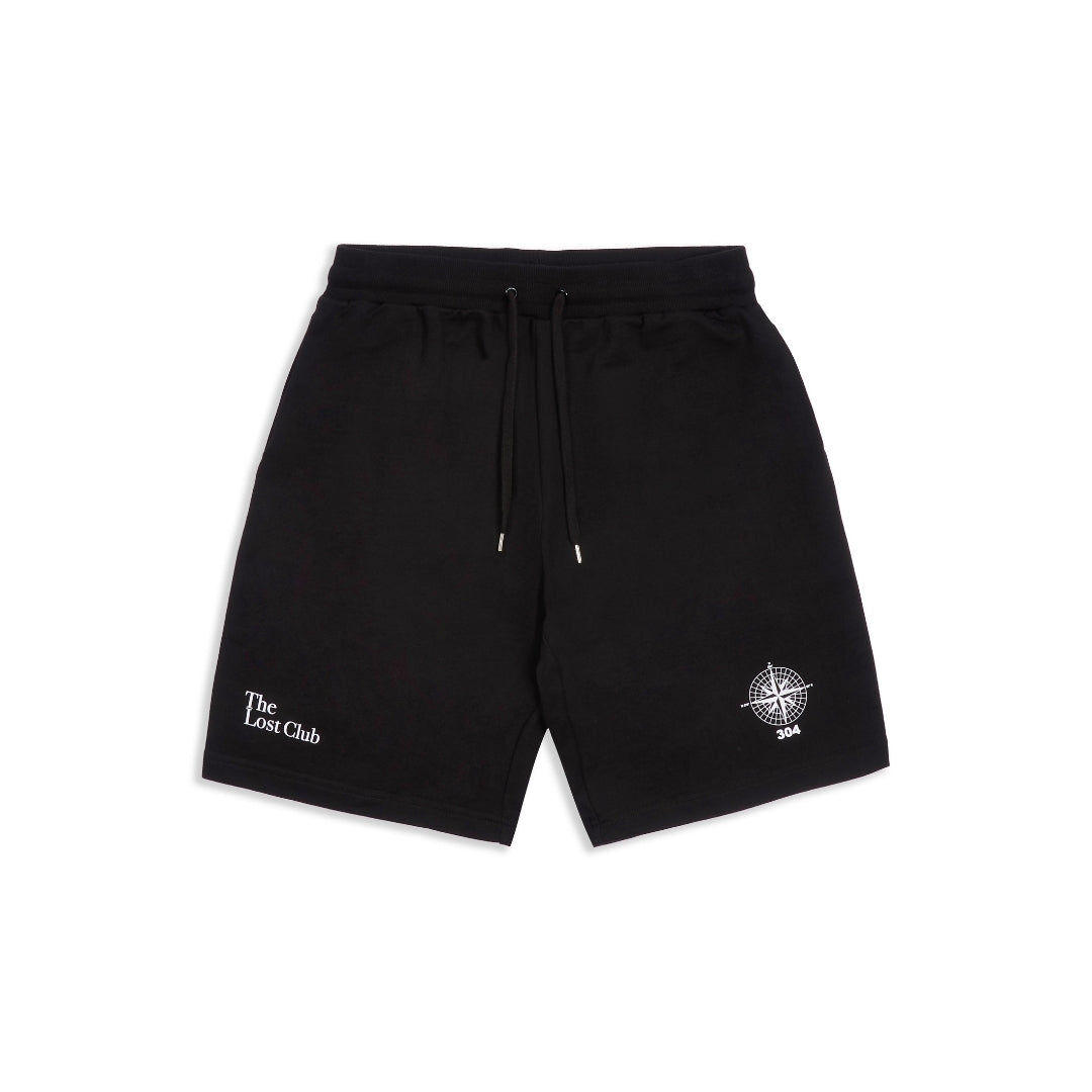 304 Mens The Lost Club Shorts Black