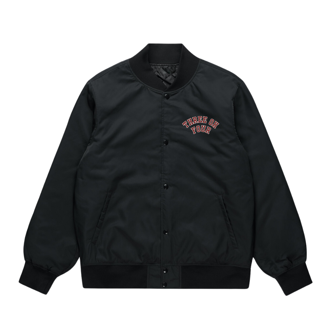 304 Mens Three Oh Four College Bomber Jacket