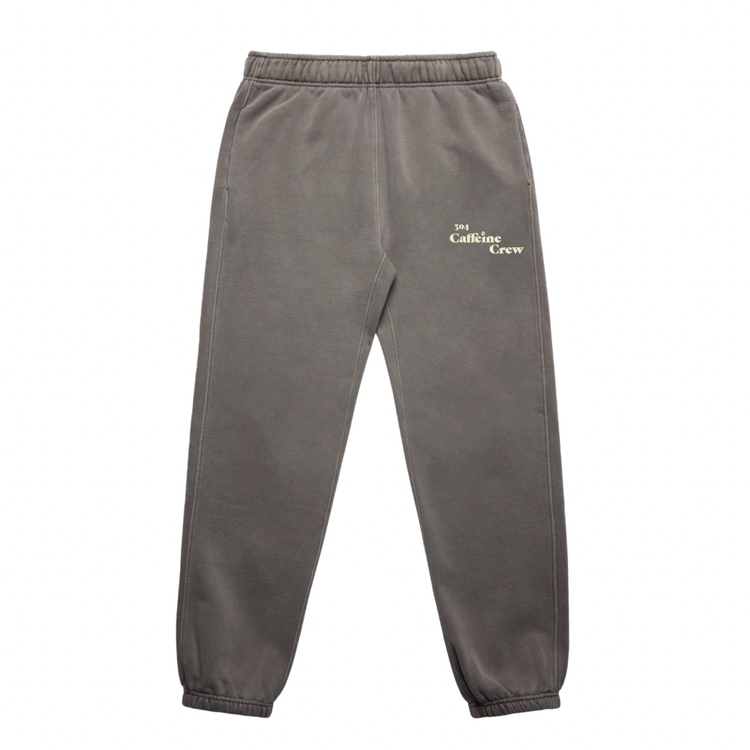 304 Mens Caffeine Crew Joggers Faded Grey