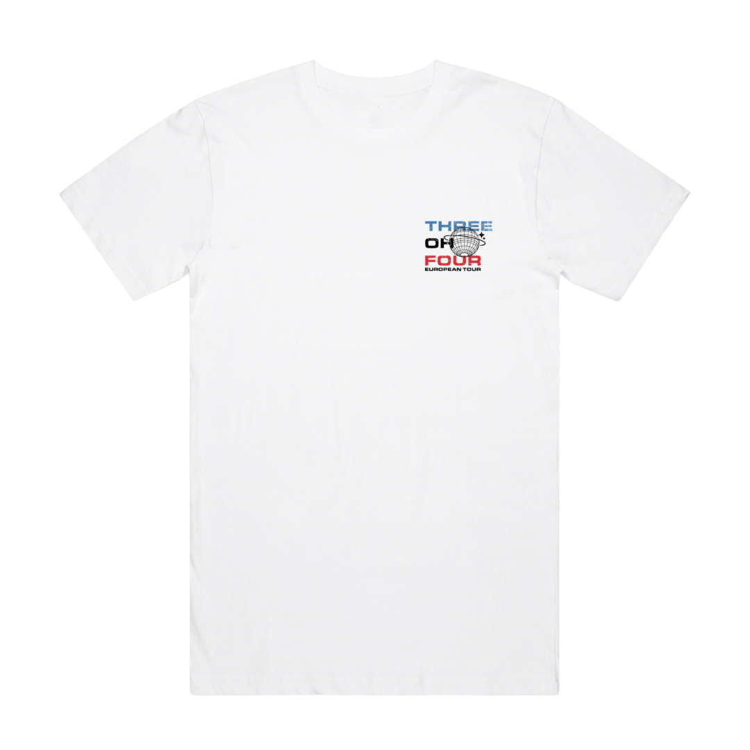 304 European Tour T-Shirt White