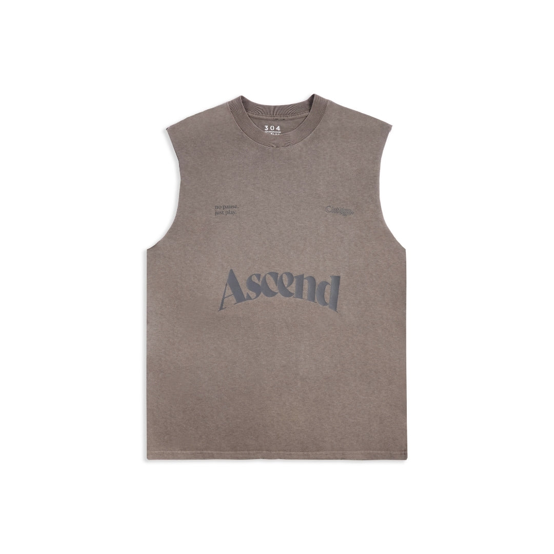 304 Mens Ascend Tank Faded Grey