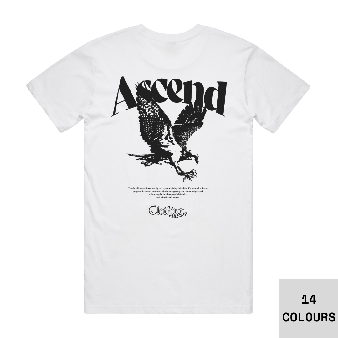 304 Mens Ascend Regular T-Shirt Black / Light