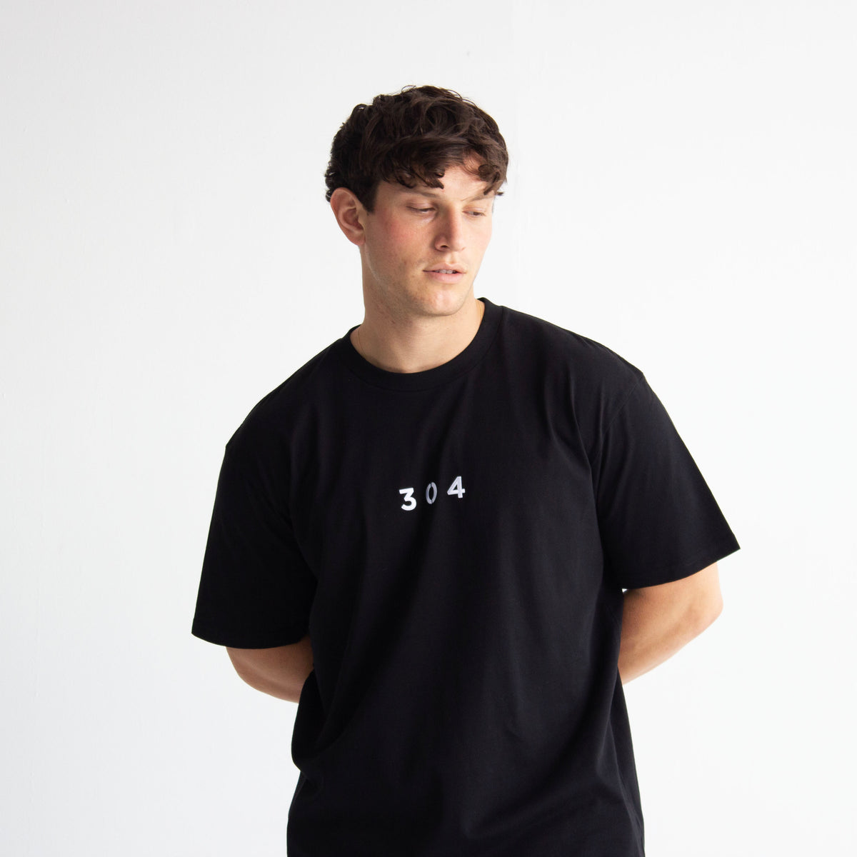 304 Clothing | 304 Mens Enzo Core T-shirt Black | 304 Mens