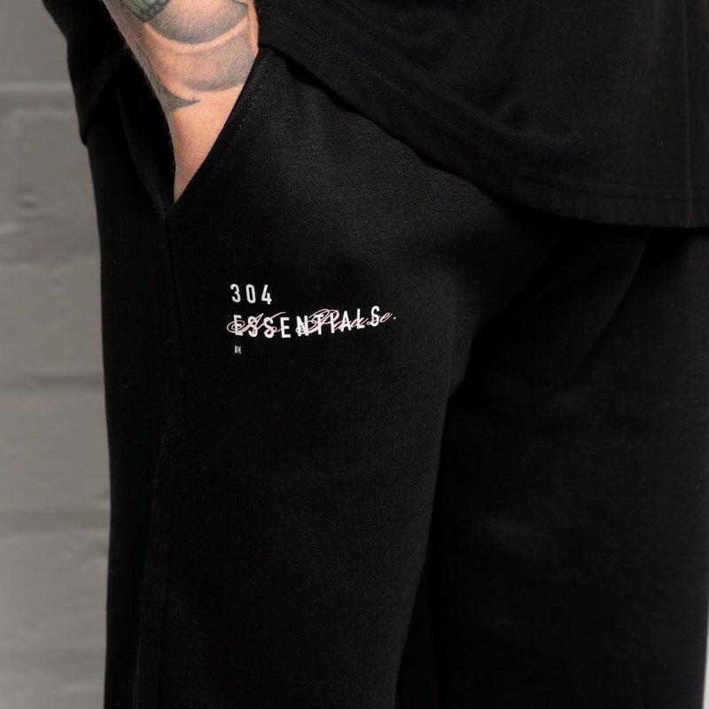 304 Mens Essential Member Jogger Black